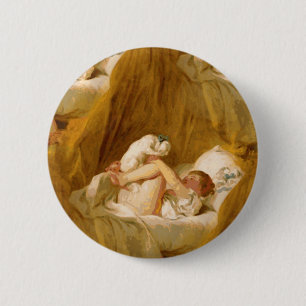 fragonard 6 cm round badge