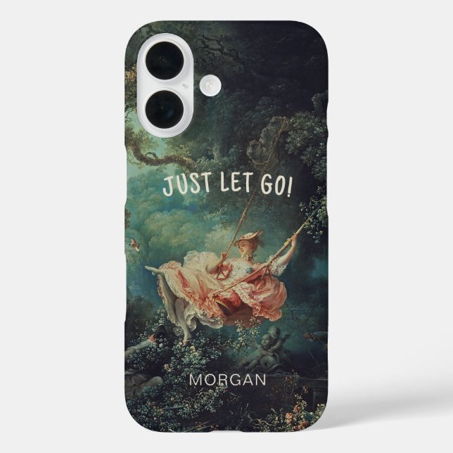 Fragonard The Swing Just Let Go Phone Case (Back)