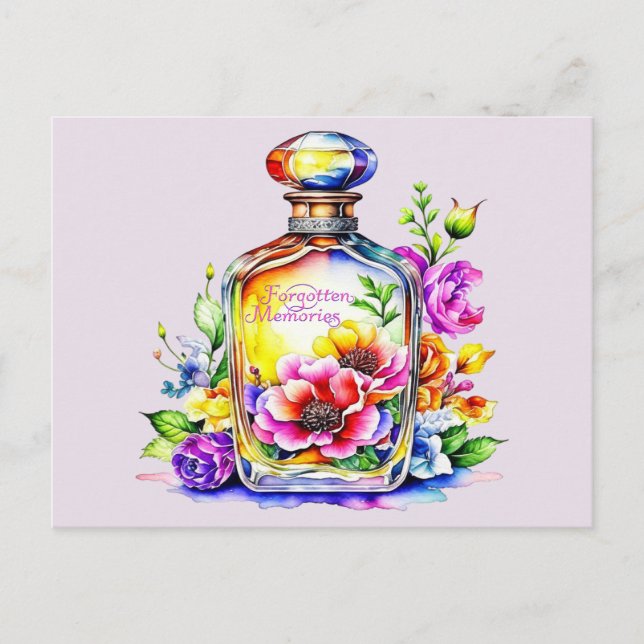 Fragrance Forgotten Memories Postcard (Front)