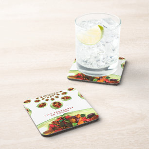 Fragrance of Life: Potpourri Inspirational Message Coaster