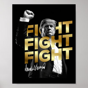 Fragrance Support Perfume 2025 Donald Trump Poster