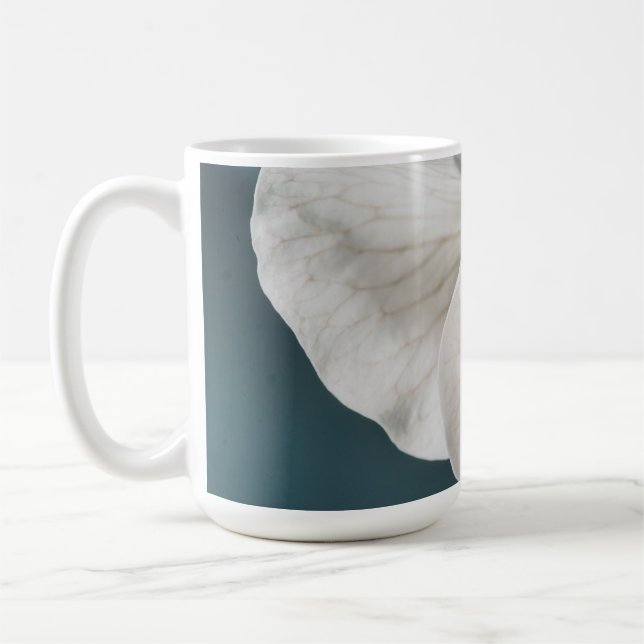 Fragrant Elegance: A Magnolia in Bloom Coffee Mug (Left)
