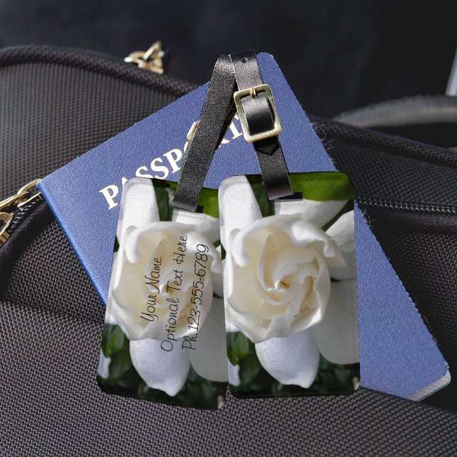 Fragrant Gardenias Luggage Tag (Creator Uploaded)