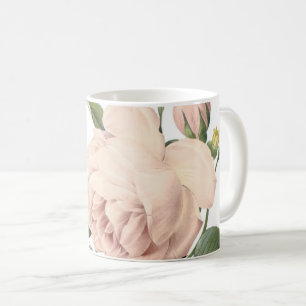 fragrant tea rose by Redouté Coffee Mug