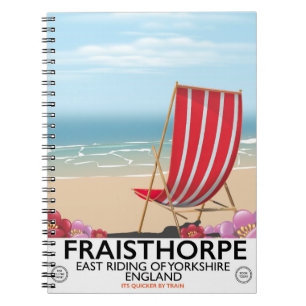 Fraisthorpe East Riding of Yorkshire, England. Notebook