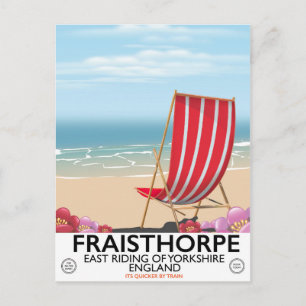 Fraisthorpe East Riding of Yorkshire, England. Postcard