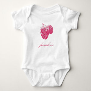 Framboise (Raspberry Baby Bodysuit
