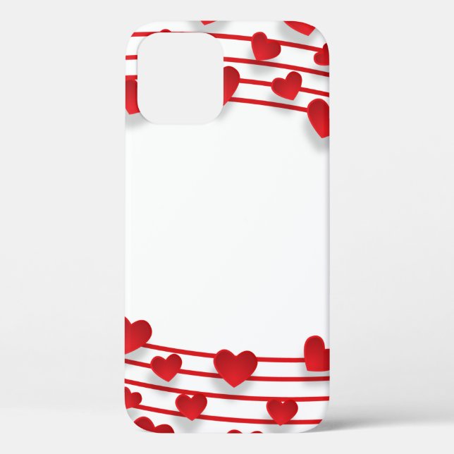 Frame heart background love heart Case-Mate iPhone case (Back)