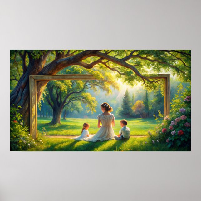 Frame tv design poster (Front)