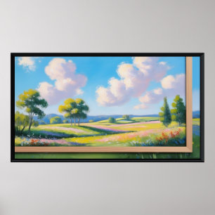 Frame TV LG Poster