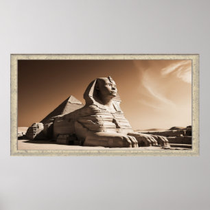 Frame TV Pharaonic Poster