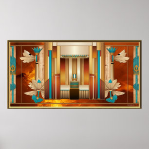 Frame TV Pharaonic Poster