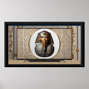 Frame TV Pharaonic Poster