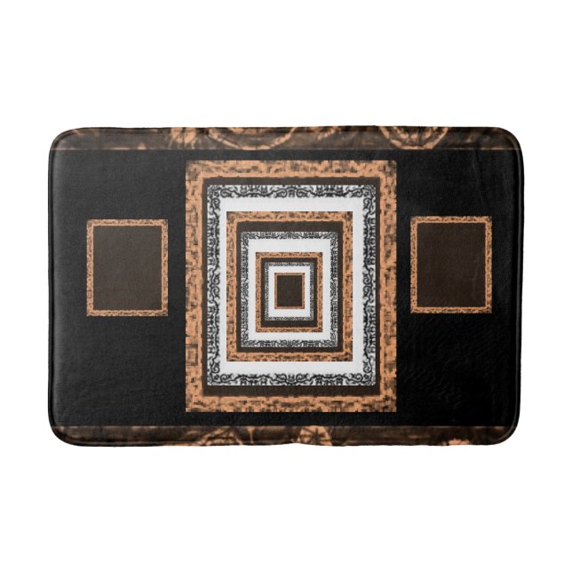 framed bathroom bathmat (Front)