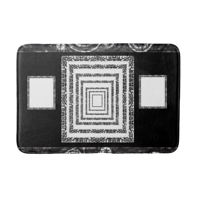 framed bathroom bathmat (Front)