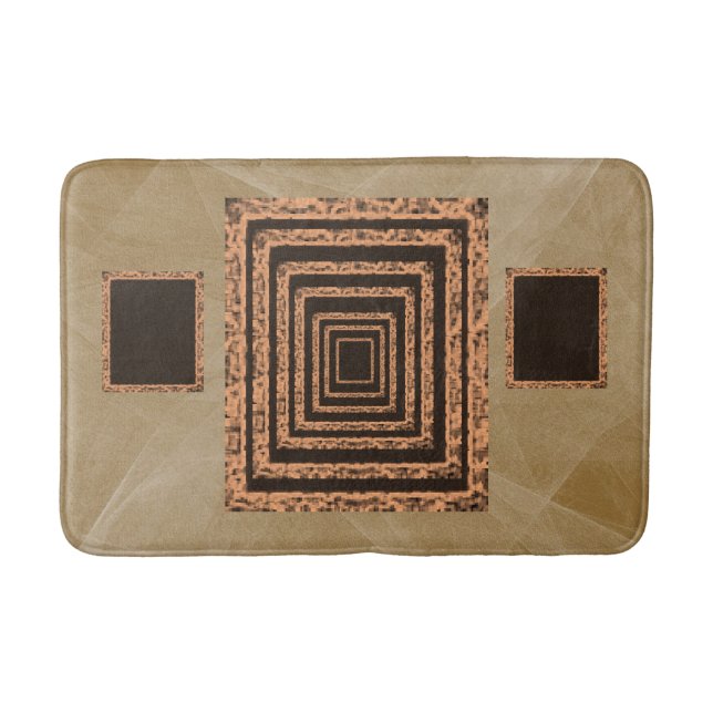 framed bathroom bathmat (Front)
