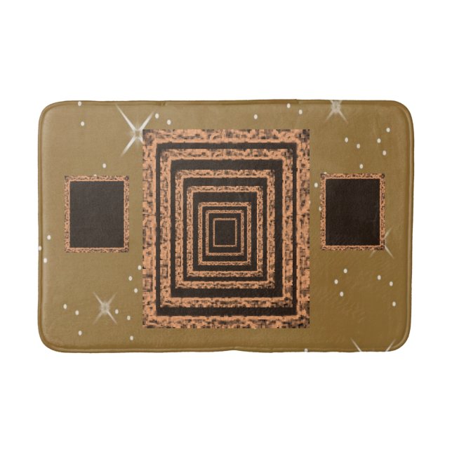 framed bathroom bathmat (Front)