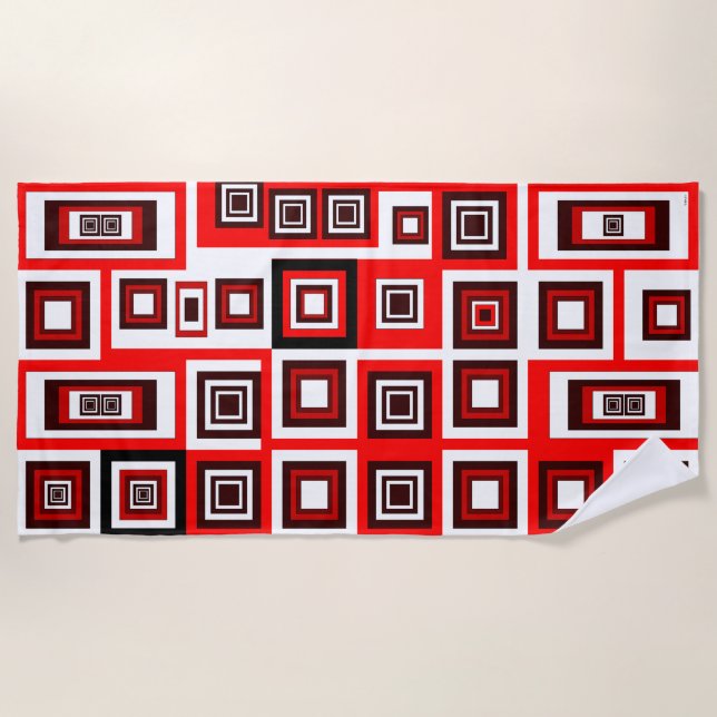 Framed Beach Towel (Front)