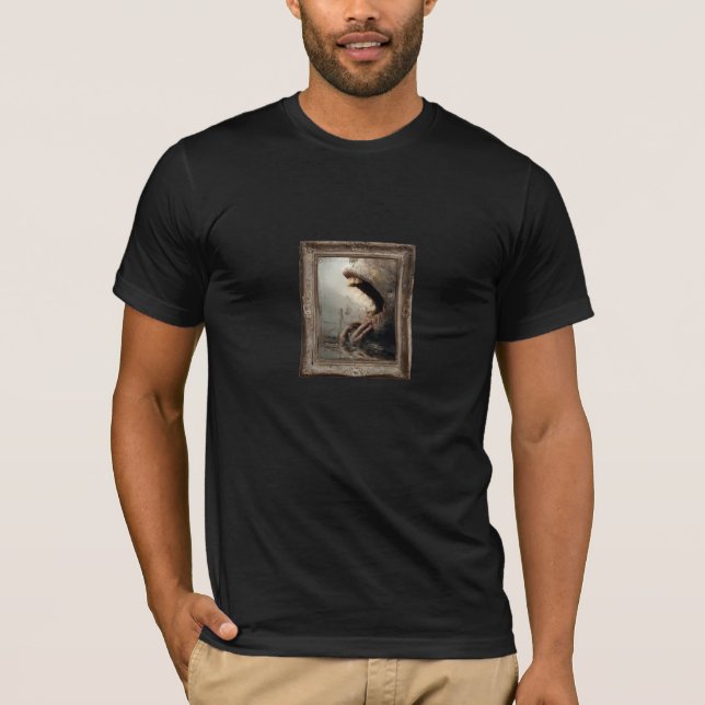 Framed Fathom – Gothic Fine Art  T-Shirt (Front)