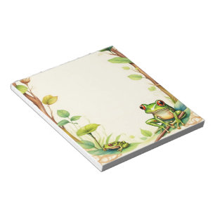 Framed Frogs 3 Notepad