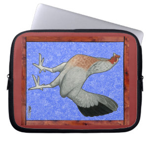 Framed Game Hen Laptop Sleeve