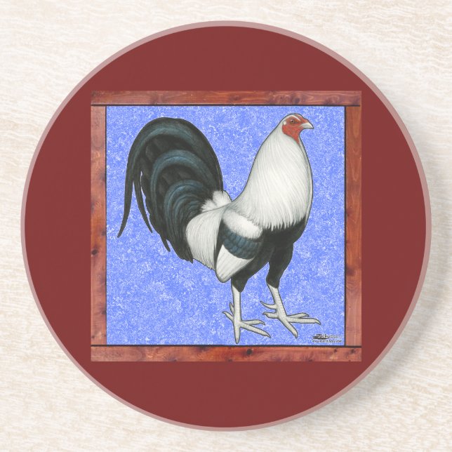 Framed Gamecock Coaster (Front)