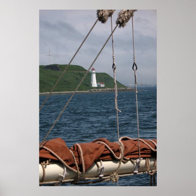 Framed Lighthouse Print (Front)