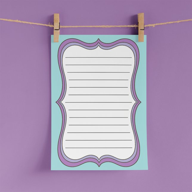 Framed Lines Post-it® Notes (Creator Uploaded)