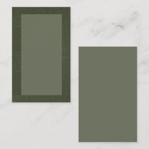 Framed Moss Green Textured Card – Customisable