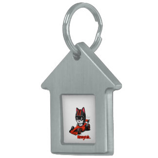 Framed Pet Tag Cat pilot
