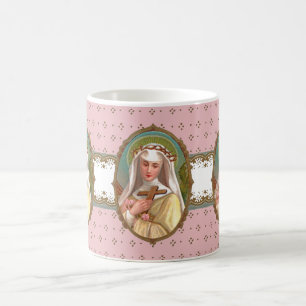 Framed Portrait of St. Rose of Lima (M 024b) Coffee Mug