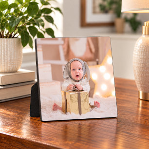 Frameless Photo Tabletop Easel Back Plaque