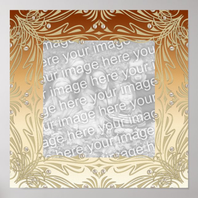 Frames For Your Photo Poster Image Coffee Gold (Front)
