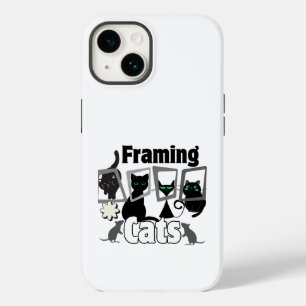 Framing Cats.w Case-Mate iPhone 14 Case