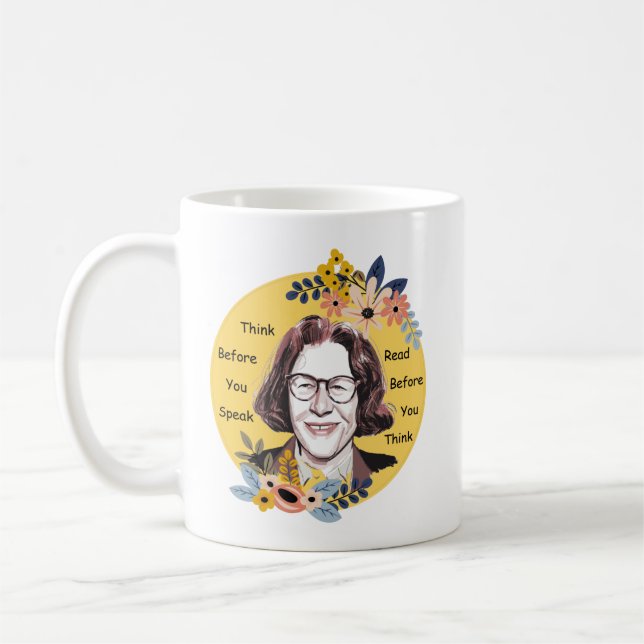 Fran Lebowitz Quots Coffee Mug (Left)
