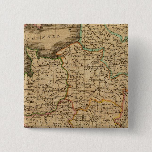 France 13 15 cm square badge (Front)