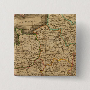 France 13 15 cm square badge