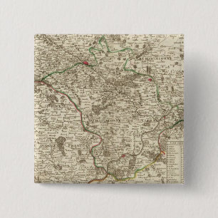 France 14 15 cm square badge