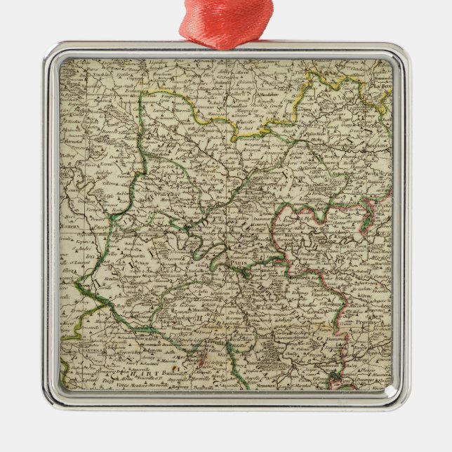 France 17 metal tree decoration (Front)