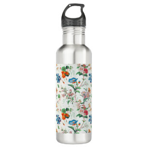 France 1830 Floral Antique Wallpaper 710 Ml Water Bottle