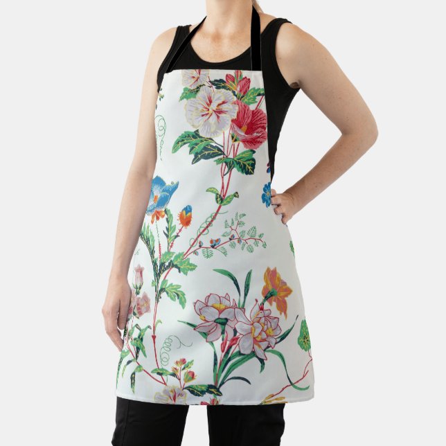 France 1830 Floral Botanical Wildflowers Apron (Insitu)
