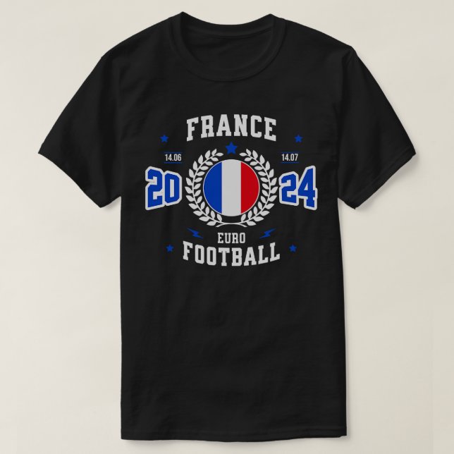 France 2024  Supporter T-Shirt (Design Front)