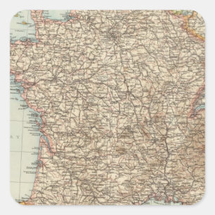 France 21 square sticker