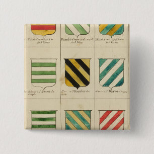 France 22 15 cm square badge