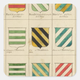 France 22 square sticker