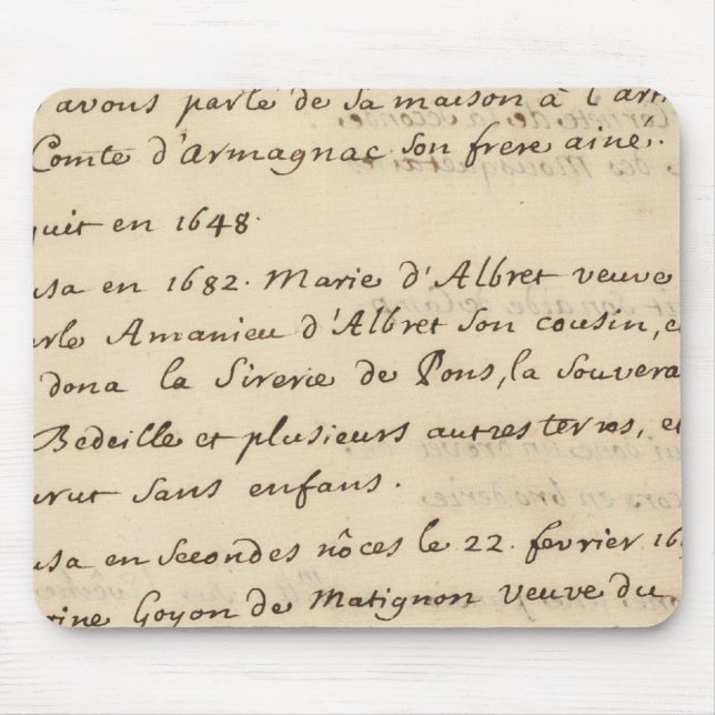 France 24 mouse pad (Front)