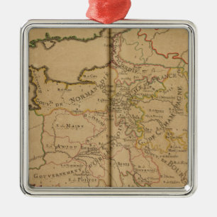 France 29 metal ornament