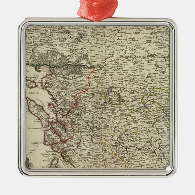 France 2 metal tree decoration (Front)