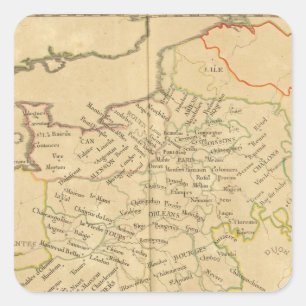 France 35 square sticker