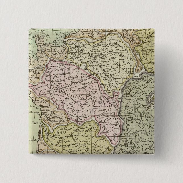 France 40 15 cm square badge (Front)